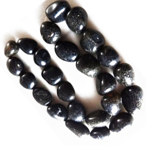 Black Agate Big Size Gem Stone Tumble