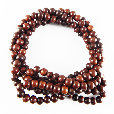 Red Sandalwood Beads 10mm