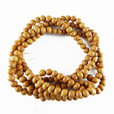 White Sandalwood Beads 8mm
