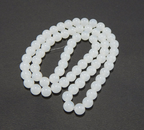 Glass Mala Beads 10mm Round